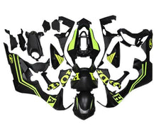 Honda CBR1000RR Fairings (2017-2025) Matte Black, Neon Yellow at KingsMotorcycleFairings.com