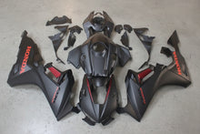 Honda CBR1000RR Fairings (2017-2025) Matte Black, Red at KingsMotorcycleFairings.com