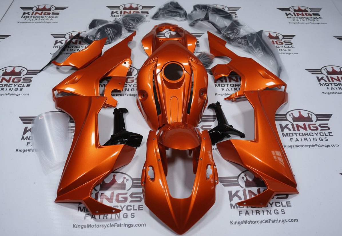 Honda CBR1000RR Fairings (2017-2025) Orange from KingsMotorcycleFairings.com