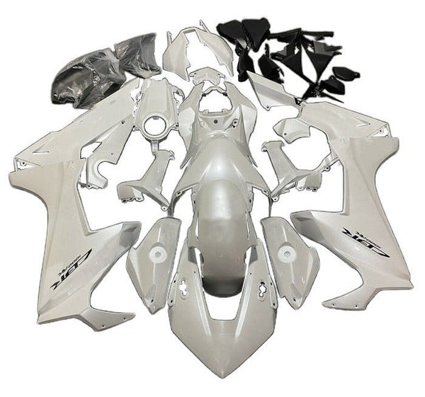 Honda CBR1000RR Fairings (2017-2025) Pearl White at KingsMotorcycleFairings.com