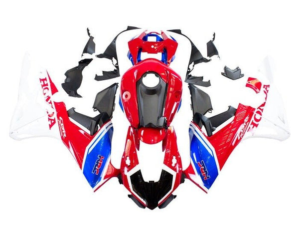 Honda CBR1000RR Fairings (2017-2025) Red, White, Blue HRC at KingsMotorcycleFairings.com