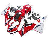 Honda CBR1000RR Fairings (2017-2025) Red, White, Dark Blue at KingsMotorcycleFairings.com