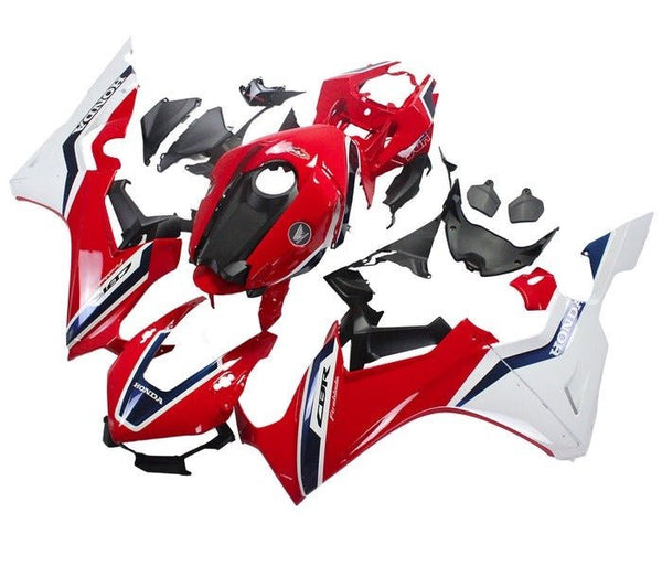Honda CBR1000RR Fairings (2017-2025) Red, White, Dark Blue at KingsMotorcycleFairings.com