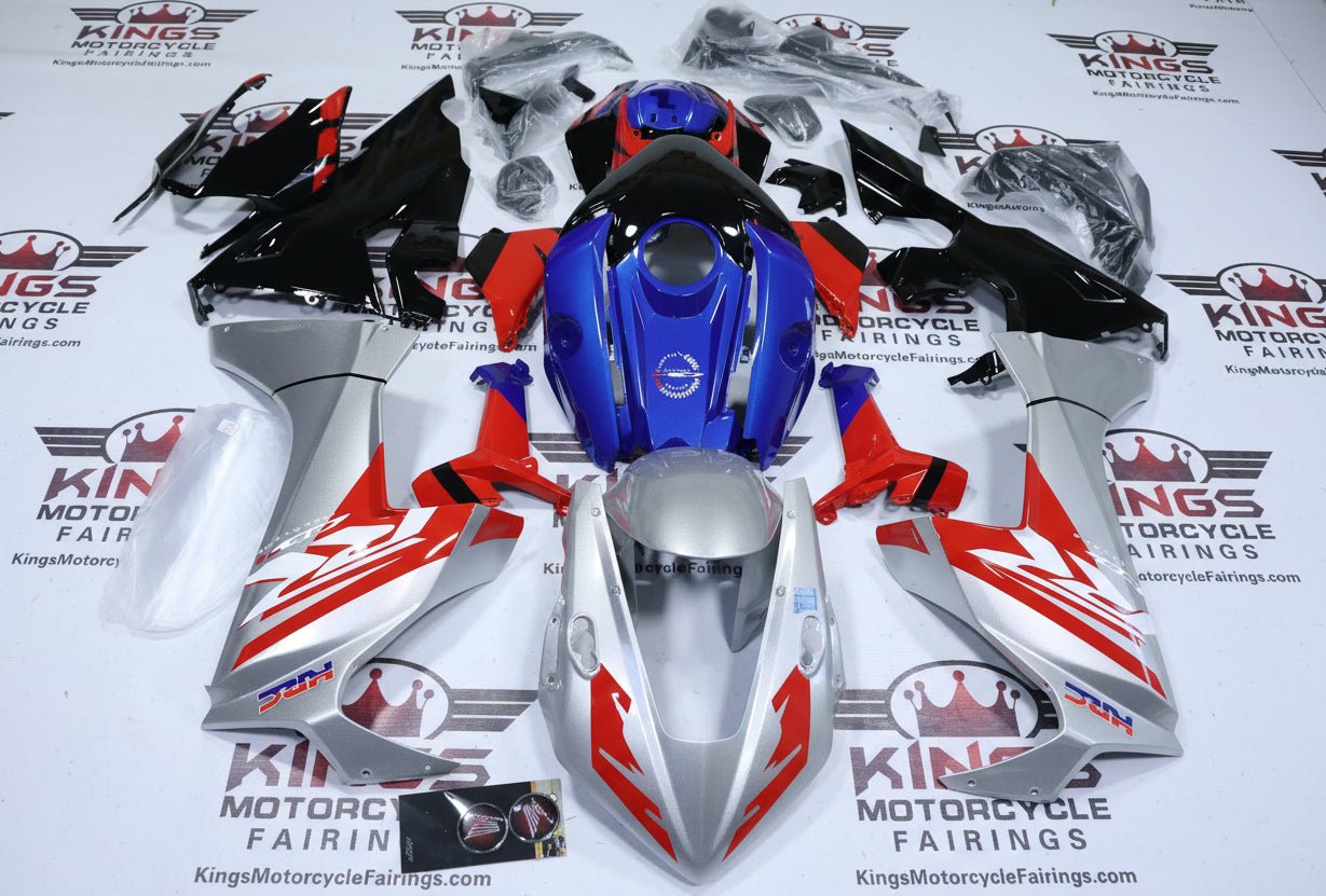 Honda CBR1000RR Fairings (2017-2025) Silver, Red, Blue, Black from KingsMotorcycleFairings.com
