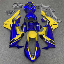 Honda CBR1000RR Fairings (2017-2025) Yellow, Blue, Black at KingsMotorcycleFairings.com