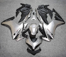 Honda CBR500R Fairing Kit (2013-2015) Silver, Black at KingsMotorcycleFairings.com