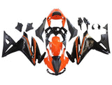 Honda CBR500R Fairing Kit (2016-2018) Orange, Black at KingsMotorcycleFairings.com