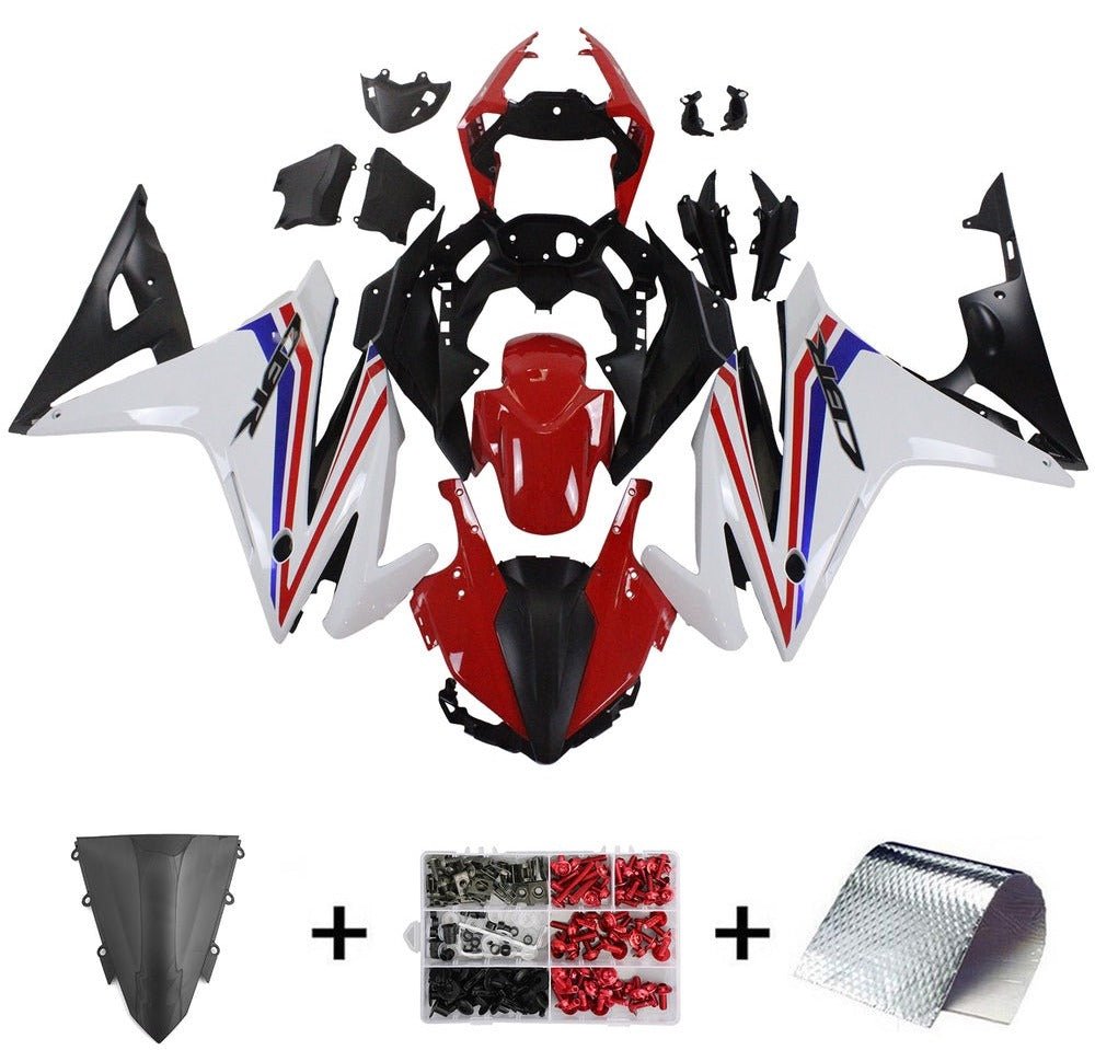 Honda CBR500R Fairing Kit (2016-2018) Red, White, Black, Blue at KingsMotorcycleFairings.com