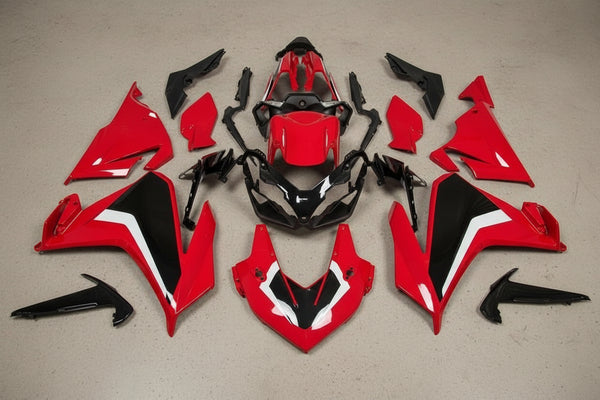 Honda CBR500R Fairing Kit (2019-2021) Gloss Red, Black, White at KingsMotorcycleFairings.com