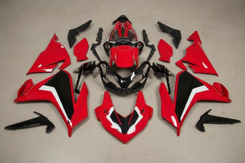 Honda CBR500R Fairing Kit (2019-2021) Gloss Red, Black, White at KingsMotorcycleFairings.com