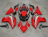 Honda CBR500R Fairing Kit (2019-2021) Gloss Red, White, Black at KingsMotorcycleFairings.com