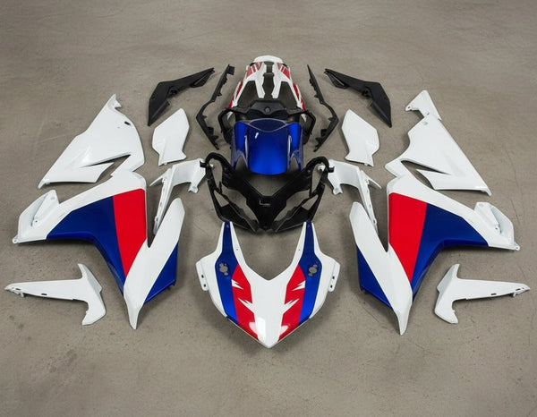 Honda CBR500R Fairing Kit (2019-2021) White, Blue, Red at KingsMotorcycleFairings.com