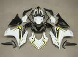 Honda CBR500R Fairing Kit (2019-2021) White, Yellow, Black at KingsMotorcycleFairings.com