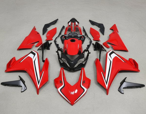 Honda CBR500R Fairing Kit (2022-2023) Gloss Red, White, Black at KingsMotorcycleFairings.com