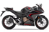Honda CBR500R Fairing Kit (2022-2023) Matte Black, Red, Black at KingsMotorcycleFairings.com