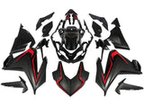 Honda CBR500R Fairing Kit (2022-2023) Matte Black, Red at KingsMotorcycleFairings.com
