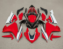 Honda CBR500R Fairing Kit (2022-2023) Red, White, Black Stripe at KingsMotorcycleFairings.com