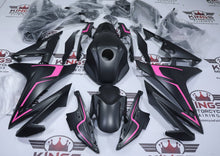 Honda CBR500R Fairings (2016-2018) Matte Black, Pink from KingsMotorcycleFairings.com