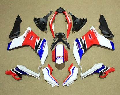 Honda CBR600F Fairings (2011-2013) White, Red, Blue from KingsMotorcycleFairings.com
