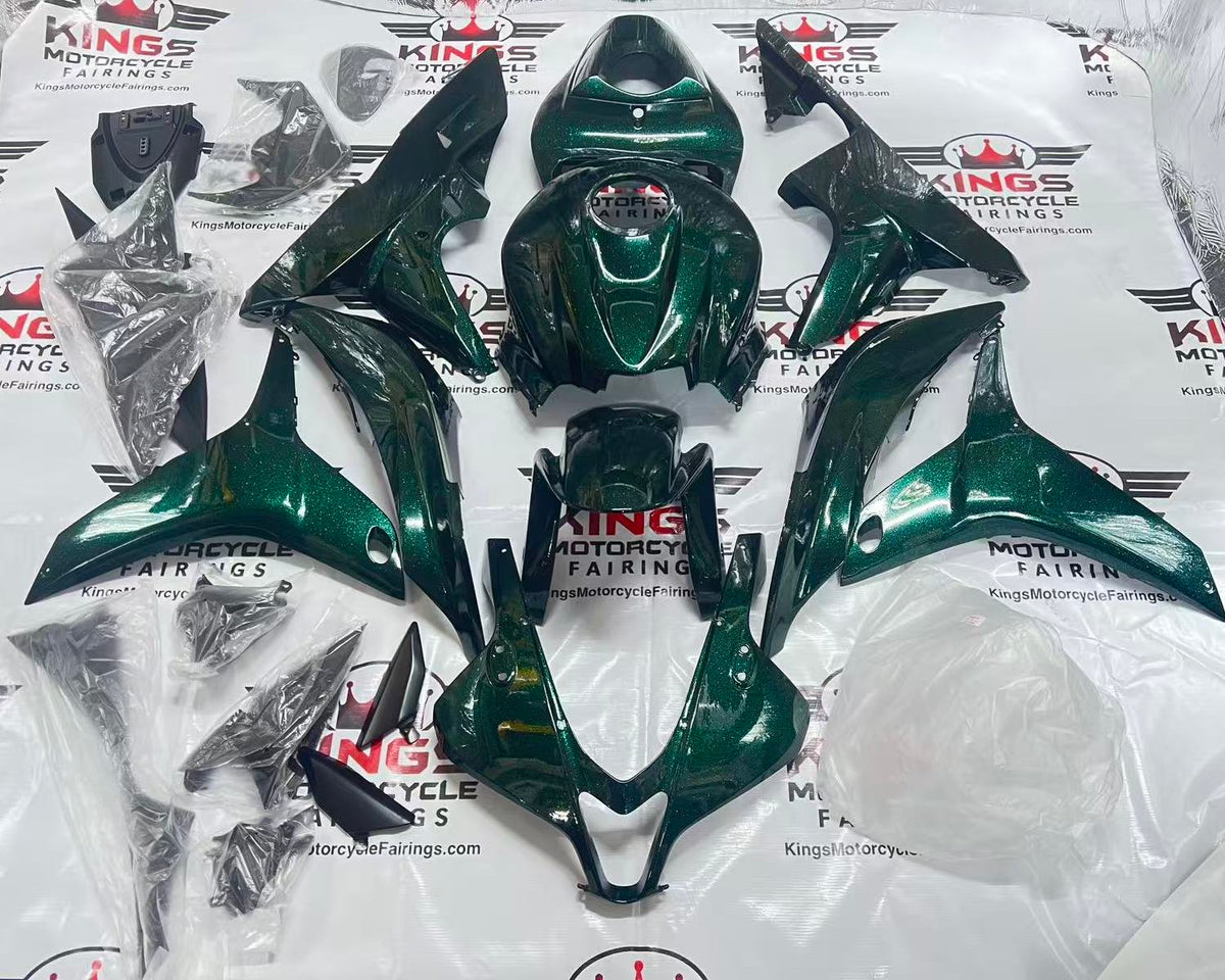 Honda CBR600RR Fairing Kit (2007-2008) Green Metallic Flake at KingsMotorcycleFairings.com