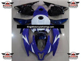 Honda CBR600RR Fairing Kit (2009-2012) Blue, White, Dark Blue, Black at KingsMotorcycleFairings.com