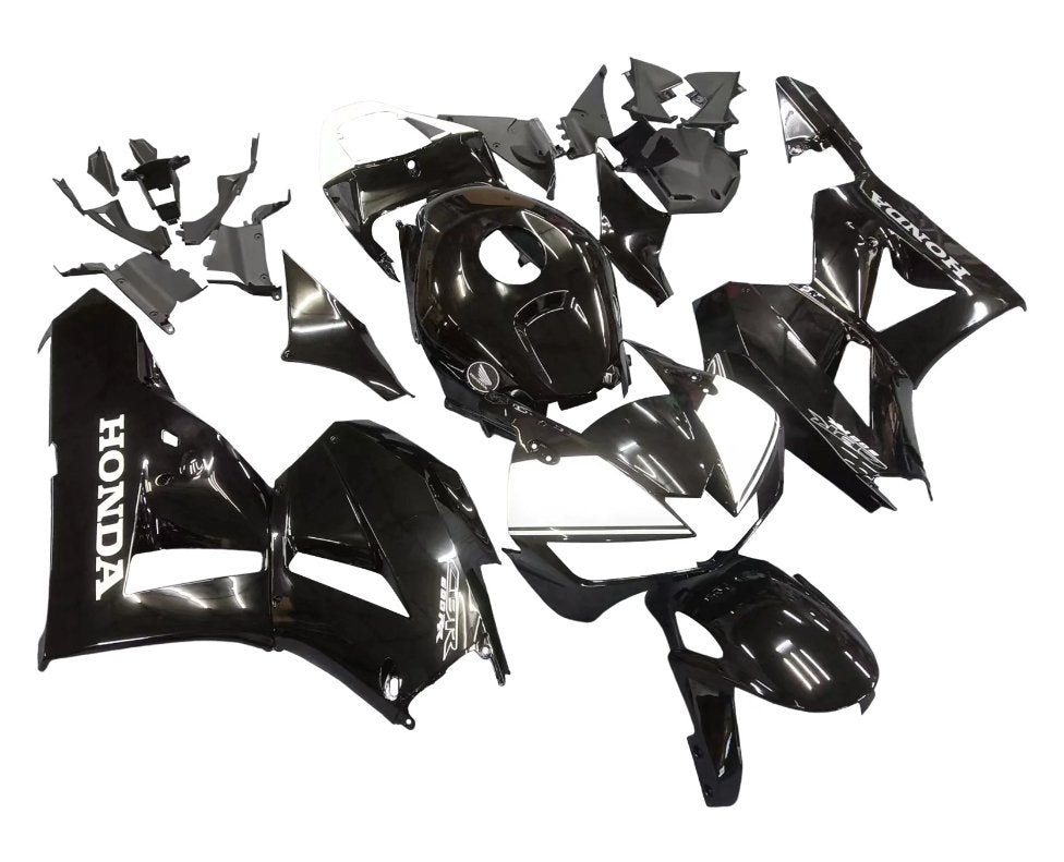 Honda CBR600RR Fairing Kit (2013-2023) Black, White at KingsMotorcycleFairings.com