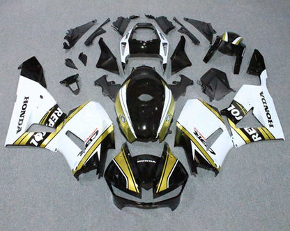 Honda CBR600RR Fairing Kit (2024-2025) Black, Gold, White Repsol at KingsMotorcycleFairings.com