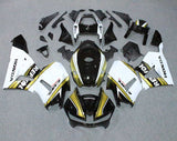 Honda CBR600RR Fairing Kit (2024-2025) Black, Gold, White Repsol at KingsMotorcycleFairings.com