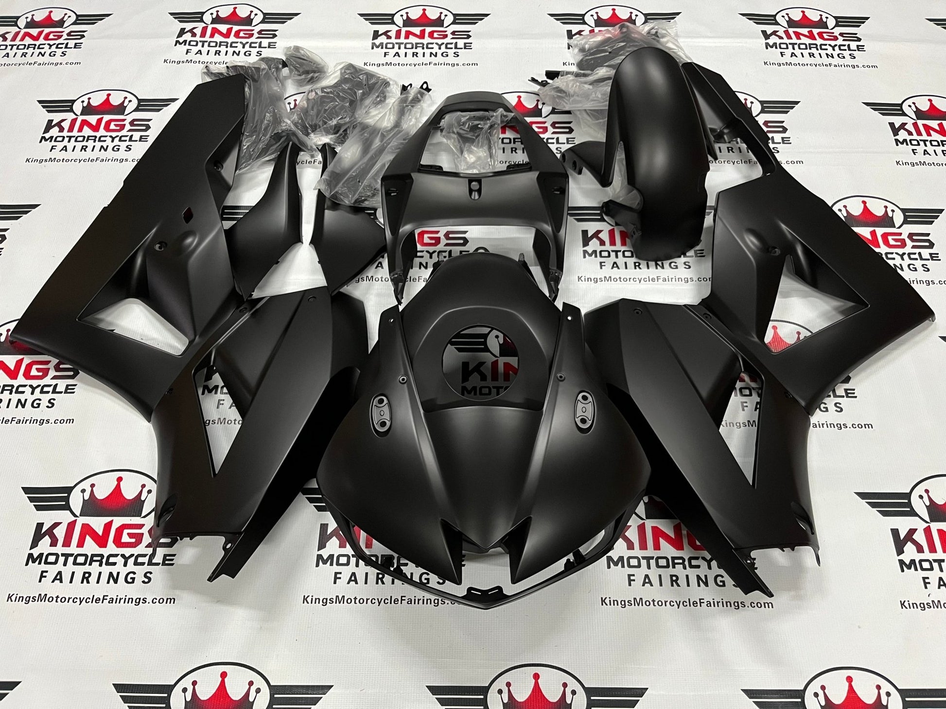 Honda CBR600RR Fairing Pieces (2013-2023) Matte Black at KingsMotorcycleFairings.com