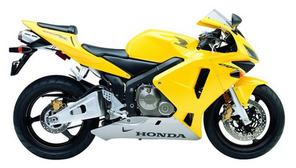 Honda CBR600RR Fairings (2003-2004) Yellow, Silver, Black from KingsMotorcycleFairings.com