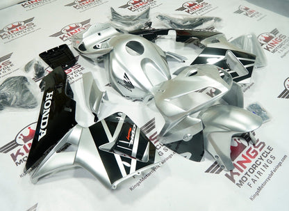 Honda CBR600RR Fairings (2005-2006) Silver, Black, White, Red at KingsMotorcycleFairing.com