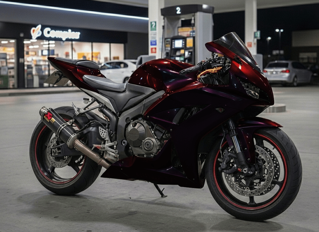 Honda CBR600RR Fairings (2007-2008) Chameleon Red, Purple at KingsMotorcycleFairings.com