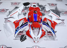 Honda CBR600RR Fairings (2007-2008) HRC Red, White, Blue from KingsMotorcycleFairings.com