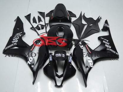 Honda CBR600RR Fairings (2007-2008) Matte Black, White, Red Repsol at KingsMotorcycleFairings.com