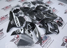 Honda CBR600RR Fairings (2009-2012) Faux Carbon Fiber, Silver, White Bull at KingsMotorcycleFairings.com