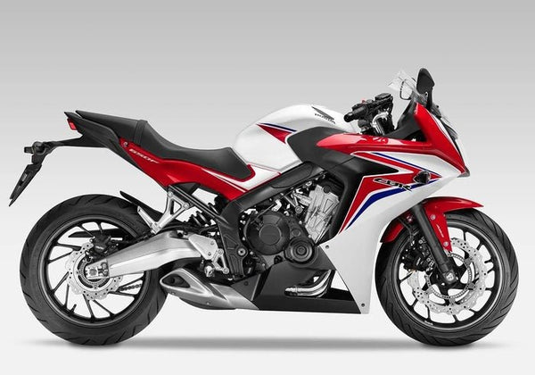 Honda CBR650F Fairings (2017-2018) Red, White, Blue at KingsMotorcycleFairings.com