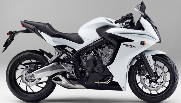 Honda CBR650F Fairings (2017-2018) White at KingsMotorcycleFairings.com