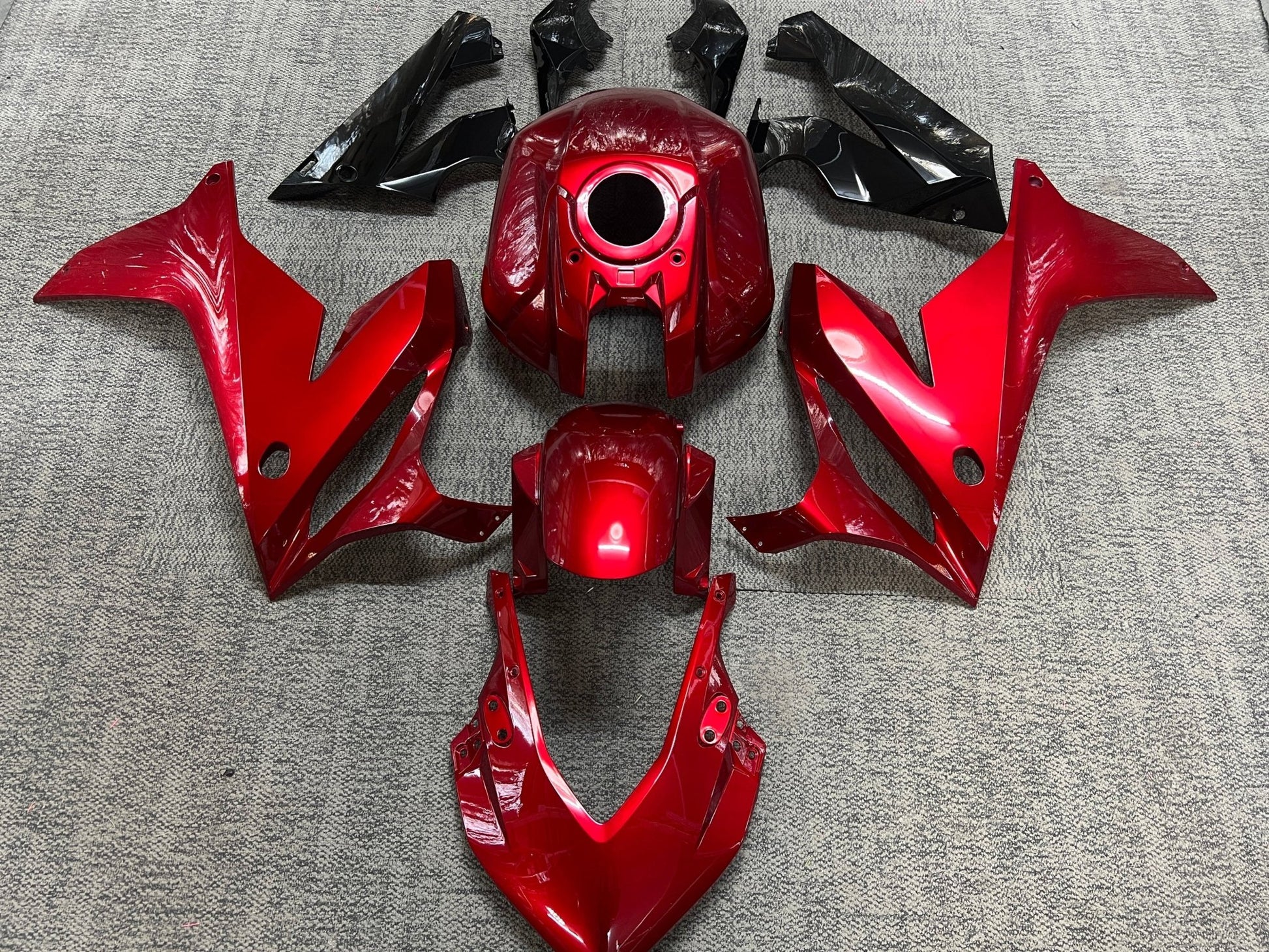 Honda CBR650R Fairing Kit (2019-2020) Candy Red at KingsMotorcycleFairings.com