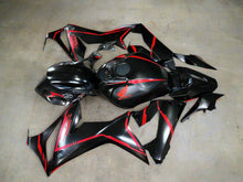 Honda CBR650R Fairing Set (2019-2020) Matte Black, Red Stripes at KingsMotorcycleFairings.com