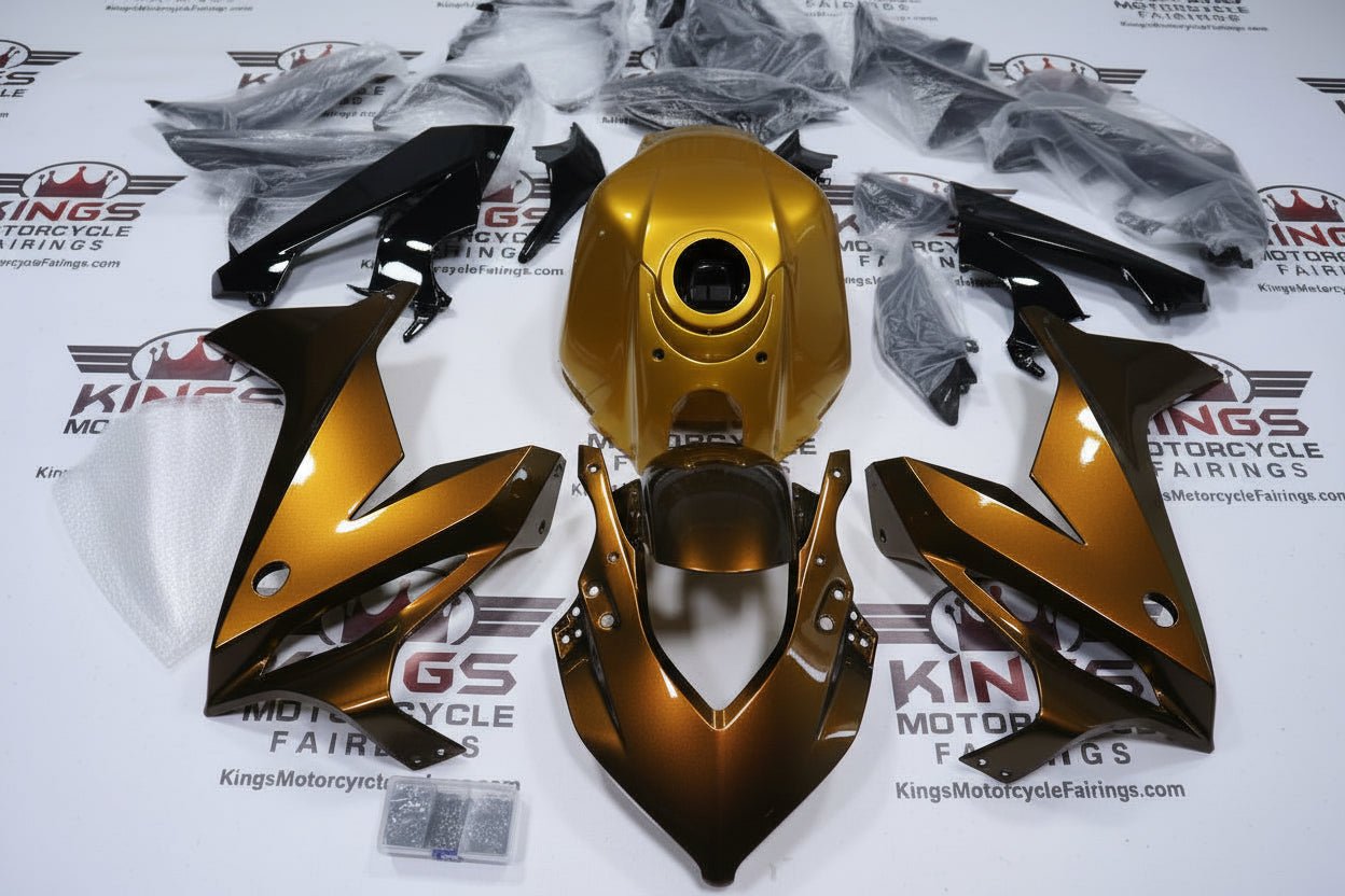 Honda CBR650R Fairings (2019-2020) Brown, Gold, Black from KingsMotorcycleFairings.com