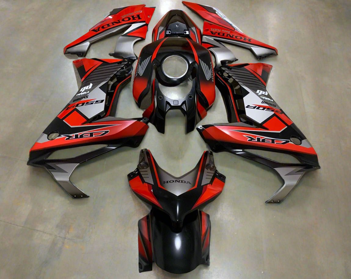 Honda CBR650R Fairings (2019-2020) Matte Red, Black, Gray, White at KingsMotorcycleFairings.com 