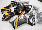 Honda CBR650R Fairings (2021-2023) Matte Black, Dark Yellow, White from KingsMotorcycleFairings.com