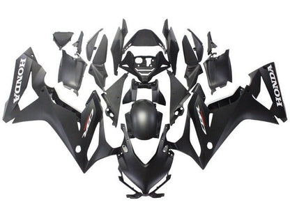 Honda CBR650R Fairings (2021-2023) Matte Black at KingsMotorcycleFairings.com