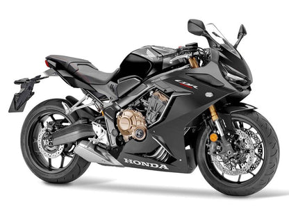 Honda CBR650R Fairings (2021-2023) Matte Black from KingsMotorcycleFairings.com