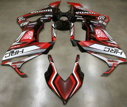 Honda CBR650R Fairings (2021-2023) Matte Red, Black, White HRC at KingsMotorcycleFairings.com