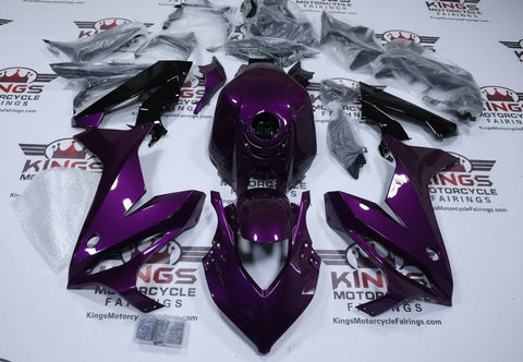 Honda CBR650R Fairings (2021-2023) Purple from KingsMotorcycleFairings.com