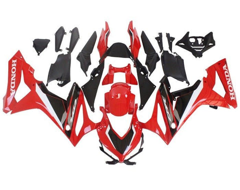 Honda CBR650R Fairings (2021-2023) Red, White, Black at KingsMotorcycleFairings.com