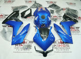 Honda CBR650R Fairings (2024-2025) Blue, Matte Black from KingsMotorcycleFairings.com
