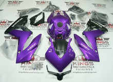 Honda CBR650R Fairings (2024-2025) Purple, Matte Black from KingsMotorcycleFairings.com