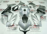 Honda CBR650R Fairings (2024-2025) Silver, Matte Black from KingsMotorcycleFairings.com